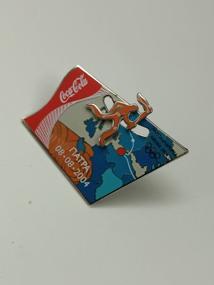 Pin Αθήνα 2004 Ολυμπιακοί Αγώνες Coca Cola καινούργιο