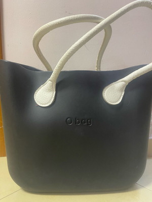 O bag black shoulder bag like new