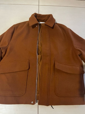 Zara men's outerwear orange like new, size M