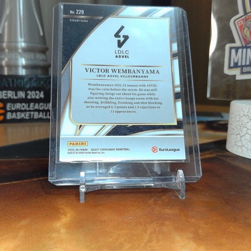 Victor Wembanyama Ultimate ASVEL EuroLeague Rookie Collection Lot 10 Cards like new