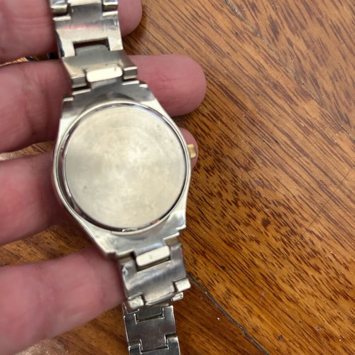 U.S. Polo Assn. women's two-tone watch with zircon used
