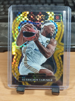 2025-26 Panini Select EuroLeague Guerschon Yabusele Gold Prizm κάρτα 05/10 καινούργια