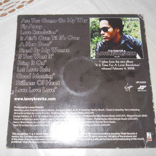 Lenny Kravitz CD compilation used, rock