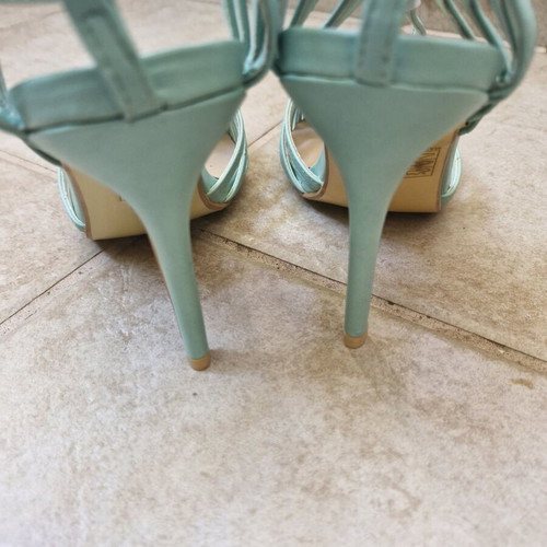 Axel Mint Vintage High Heeled Sandals Size 40