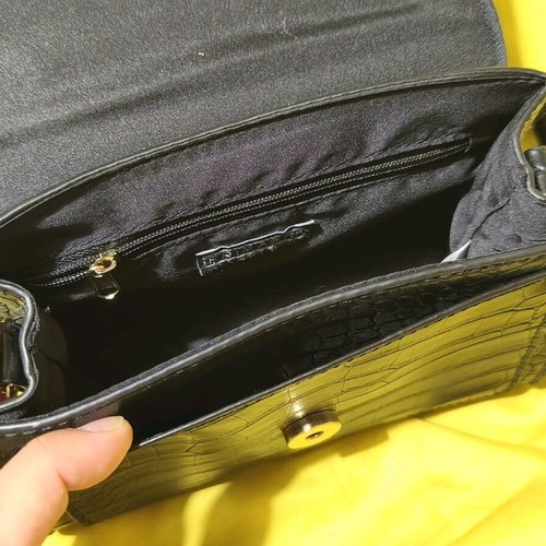 Black evening bag Primark like new, handheld or shoulder