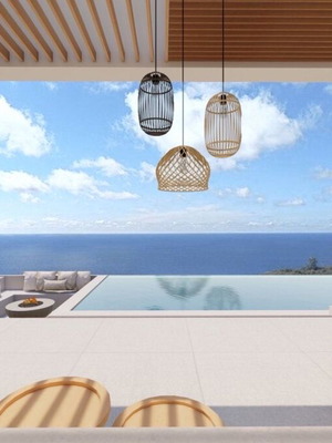 Luxury villa in Lefkada, Kathisma Beach, premium property
