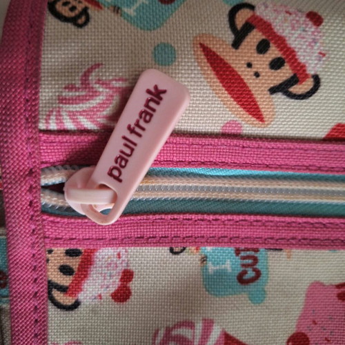 Paul Frank Shoulder Bag like new, beige and pink