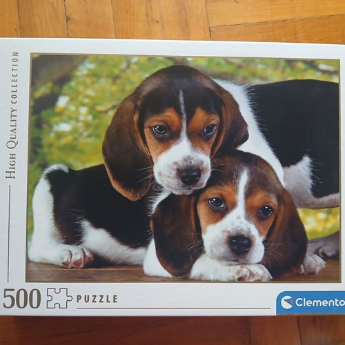 Clementoni Puzzle Puppies 500 pieces