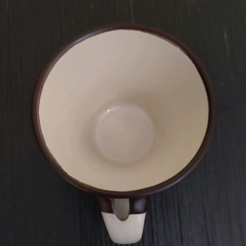 Porcelain mug like new, height 8 cm, diameter 9/5 cm