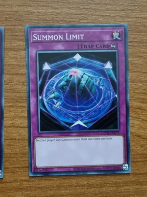 Summon Limit LODT (Reprint) Near Mint, σετ 3 κάρτες Yu-Gi-Oh!