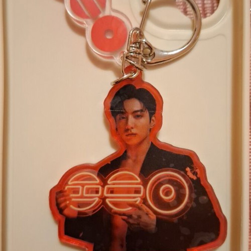 Jungkook keychain from BTS new, black and red