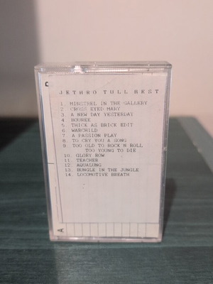 Jethro Tull Best cassette tape like new, copy from original