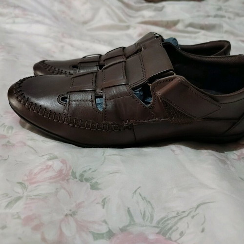 Men's summer shoes new, size 43, brown
