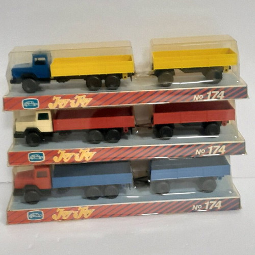 Joytoy Iveco N 174 trucks with trailer new in blister pack