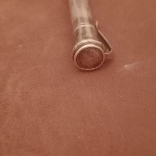 Vintage silver mechanical pencil used, collectible