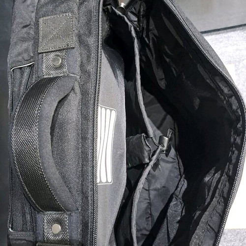 Nike laptop bag like new, black with gray