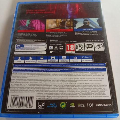 Hitman III PlayStation 4 used, action adventure