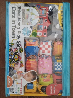 K's Kids Take Along Play Set: Cars in Town, βρεφικό παιχνίδι