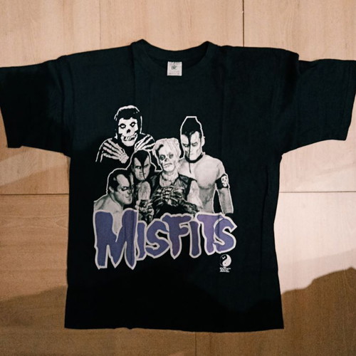 Misfits Punk fashion t-shirt new, 100% cotton, size S, black