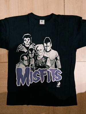 Misfits Punk fashion t-shirt new, 100% cotton, size S, black