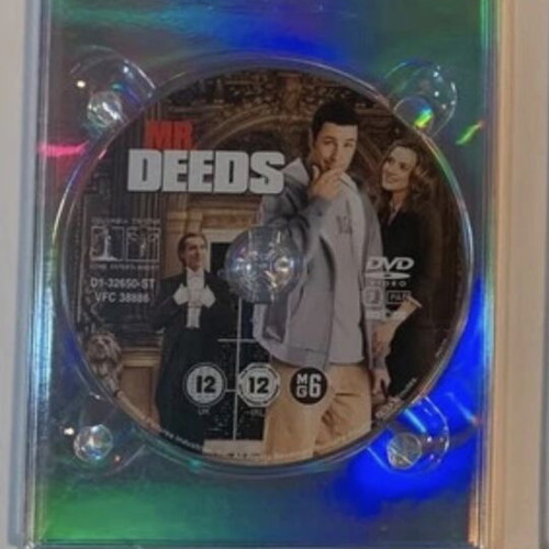 Adam Sandler DVD set like new, 3 comedy movies with subtitles