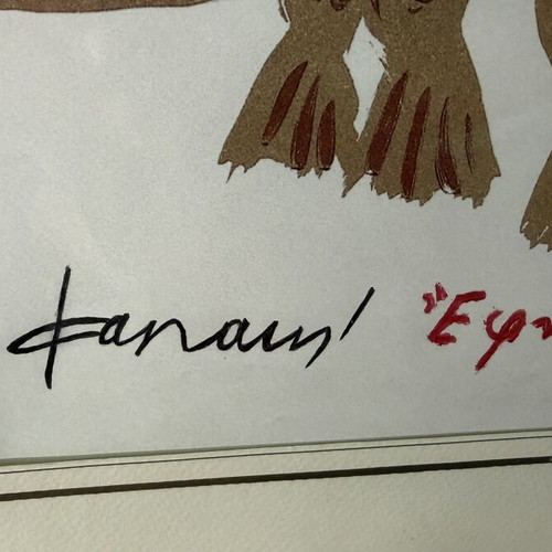 A. Fasianos Signed Poster like new