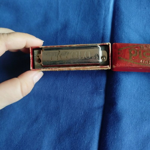 Vintage Piccolo Harmonica by M. Hohner used 1937