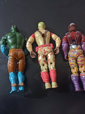 G.I. Joe collectible figures used, pack