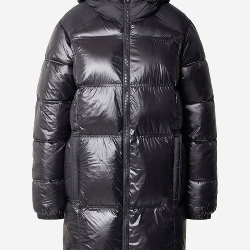Schott NYC Puffer Jacket new, women's winter parka, black, size L
