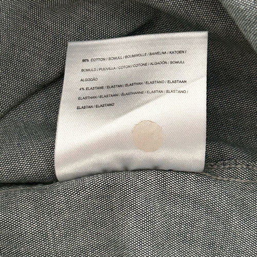 Lyle and Scott slim grey shirt like new, size M