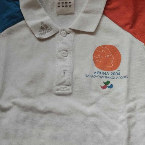 Adidas volunteer shirt Paralympic Games Athens 2004 like new