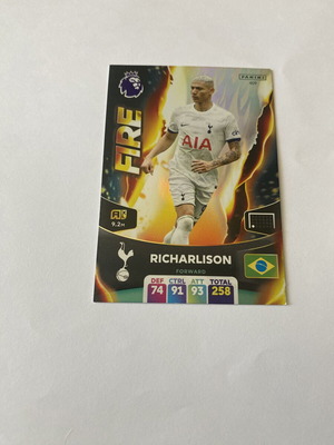 Panini Premier League Adrenalyn XL 2023/24 Richarlison #409 FIRE Insert card near mint