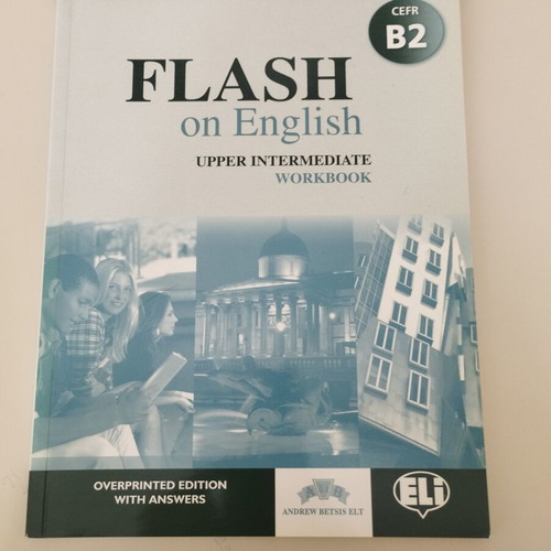 Flash on English B2 Teacher's Workbook like new, with answers