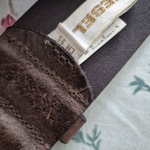 Diesel belt, brown, unisex, original