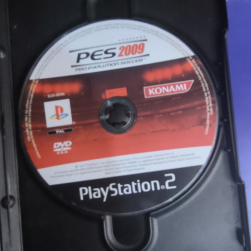 Pro Evolution Soccer 2009 used PlayStation 2 game without cover or manual