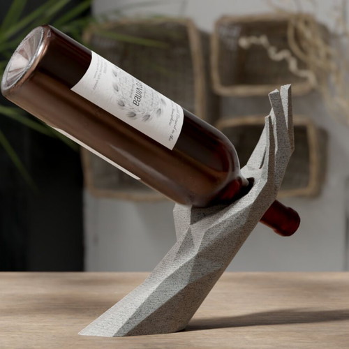 Floating Wine Bottle Holder new with modern design and optional NFC