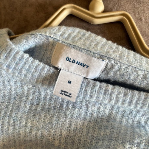 Old Navy knitted women's sweater used, size M, blue