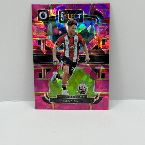 Panini Select Premier League James Mcatee Purple Ice 2023-24