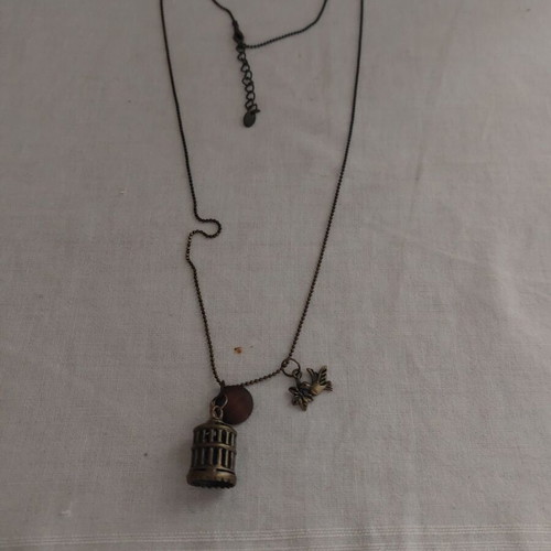 Necklace used with decorative charms
