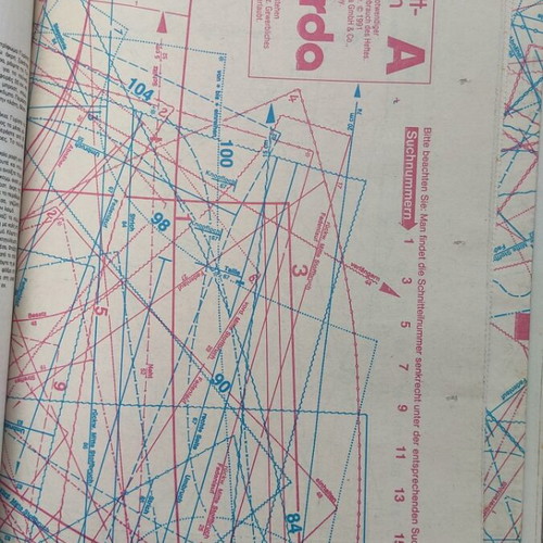 Burda magazine 10/91 issue 97 used with patterns