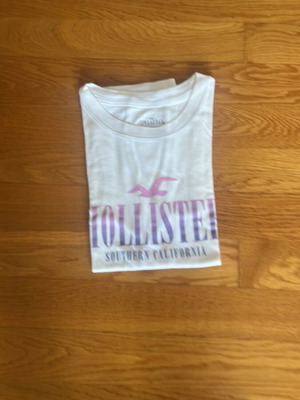 Hollister μπλουζάκι μεταχειρισμένο, μέγεθος S, άσπρο
