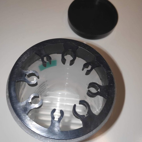 Brush cleaning container new