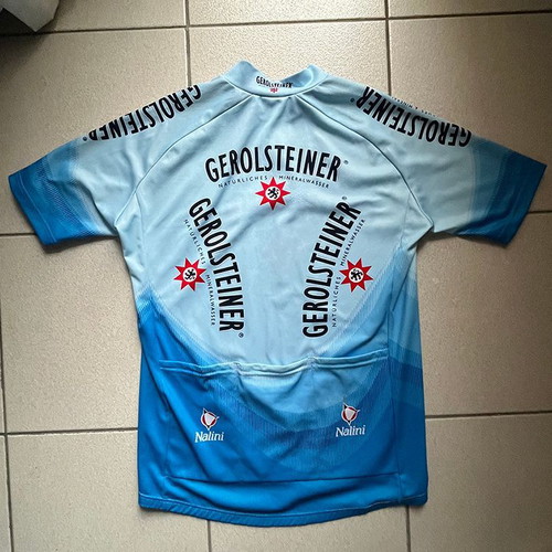 Nalini Gerolsteiner professional cycling jersey like new, size M