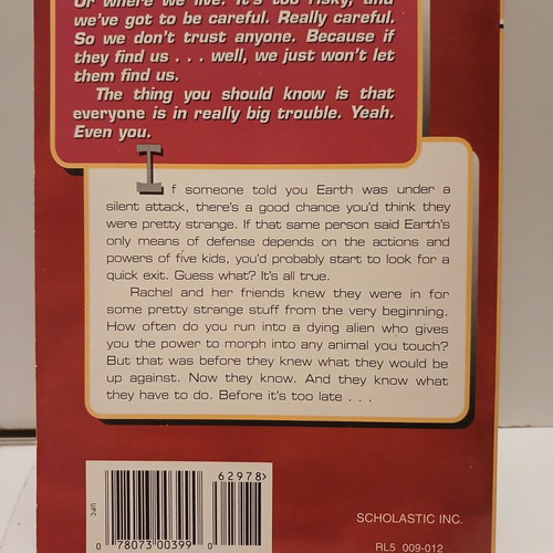 Animorphs The Visitor book by K.A. Applegate