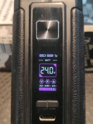 Aspire VROD 200W μεταχειρισμένο, μαύρο
