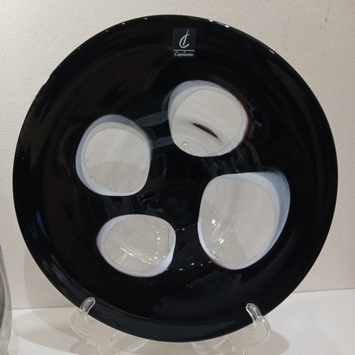 Capolavoro Art Glass Sommerso set like new