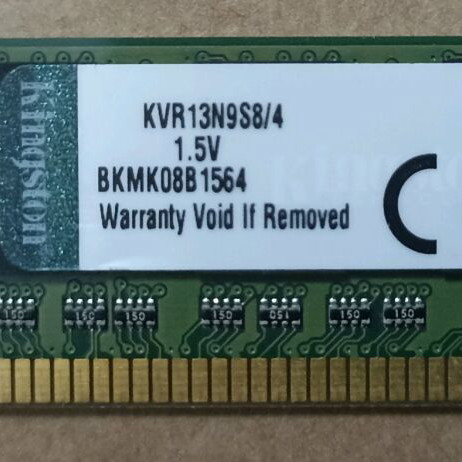 Kingston ValueRAM KVR13N9S8/4 4GB DDR3 1333MHz used
