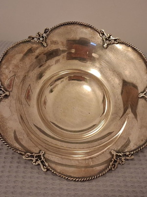 Ασημένιο χειροποίητο μπολ Ιωαννίνων 925 sterling μεταχειρισμένο