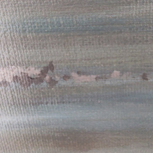 Paintings like new, two, Christos seascape and unsigned