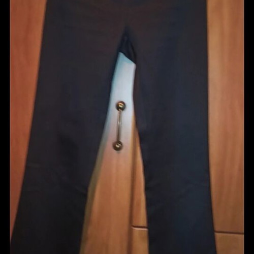 Acrobat pants, elastic, satin with a wonderful fit & Top blouse with a unique design FANTASTIC!